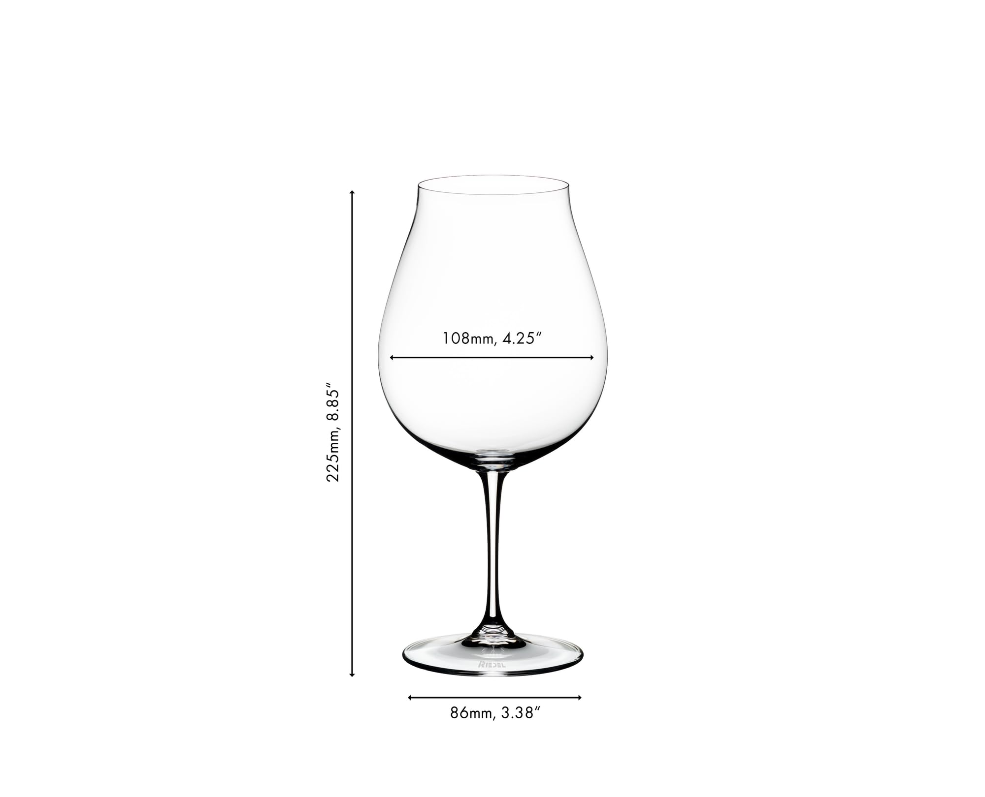 RIEDEL Vinum New World Pinot Noir Glass, Set of 2 : Amazon.co.uk